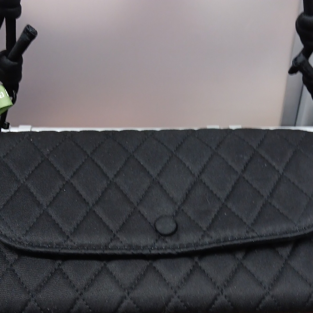 Vera Bradley Quilted Black Crossbody Bag - Picture 4 of 7